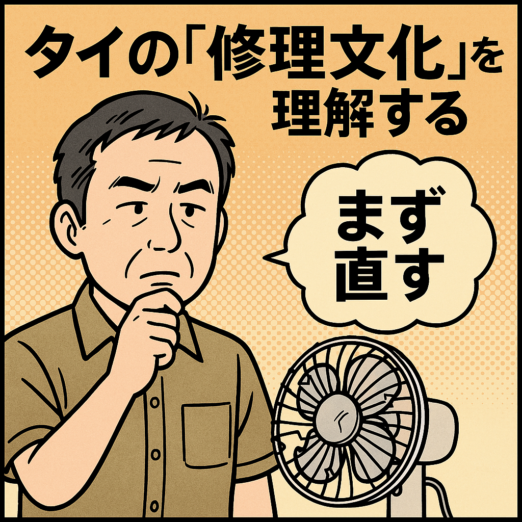 タイの「修理文化」を理解する