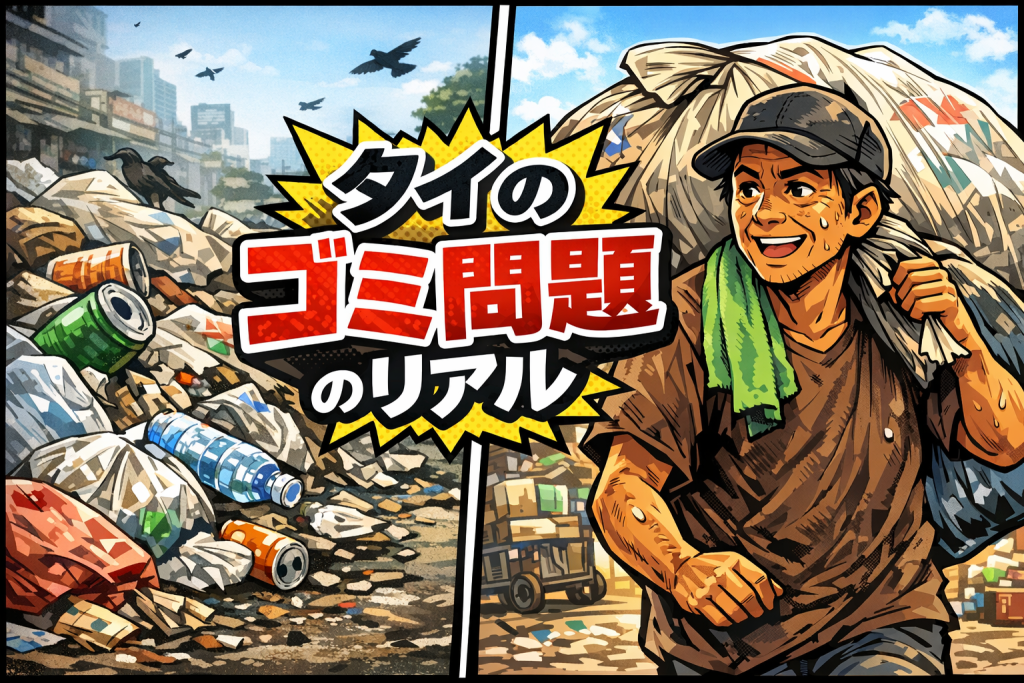 タイのゴミ事情とリサイクルの現実―“分別しても混ざる？”私たちが知っておくべきこと